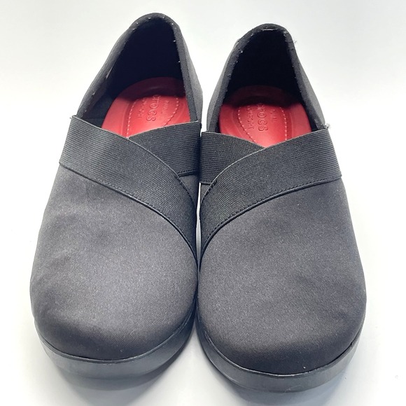 Crocs Busy Day Stretch Wedge Women's Dual Comfort Slip On Casual Shoes Size 10 W - Picture 2 of 7